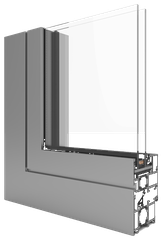 Aluprof MB-60 – profile cross-section